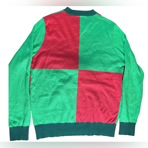 TIPSY ELVES: “Present” Ugly Sweater, Red/Green, Size L - Picture 2 of 8